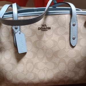 Coach bag with wallet